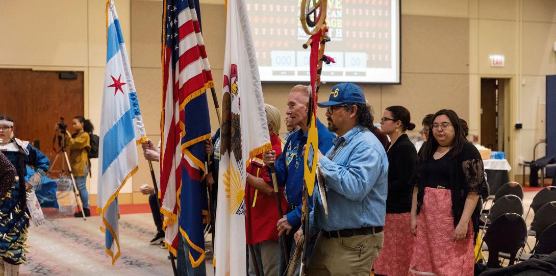 Flag Carriers at 2019 Powwow