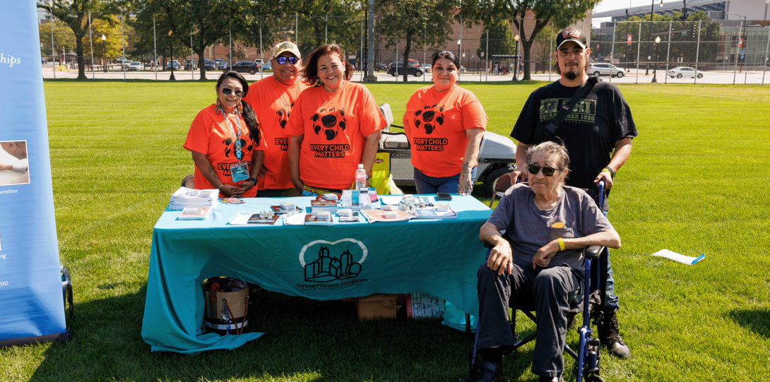 AIHSC staff at 2022 Powwow